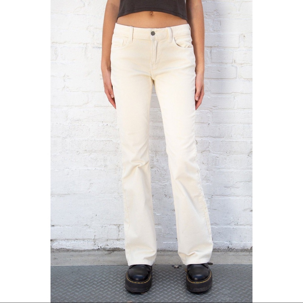 Low Rise Corduroy Pants